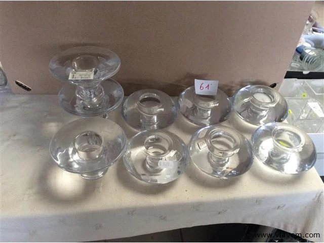 Kaarsenhouders glas - afbeelding 1 van  2