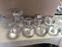 Kaarsenhouders glas - afbeelding 1 van  2