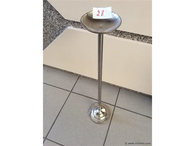 Kaarsenhouer metaal rasteli - afbeelding 1 van  3