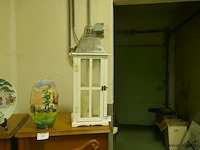 Kaarsenkandelaar in hout - afbeelding 1 van  1