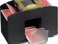 Kaartenschudmachine 4 decks - afbeelding 1 van  4