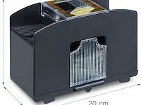 Kaartenschudmachine 4 decks - afbeelding 2 van  4