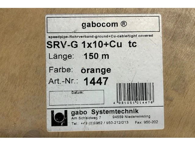 Kabel op rol - afbeelding 2 van  4