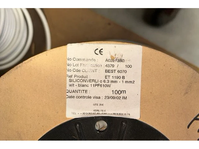 Kabel op rol - afbeelding 4 van  5