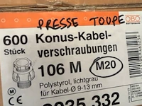 Kabel wartels 4200 stuks + hechtklemmen - afbeelding 2 van  5
