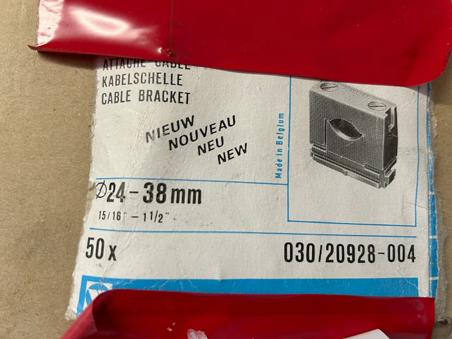Kabelbeugel vynckier - afbeelding 1 van  3