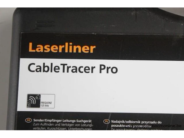 Kabeldetectie apparaat laserliner, cabletracer pro - afbeelding 3 van  3