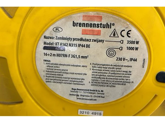 Kabelhaspel brennenstuhl - afbeelding 3 van  3