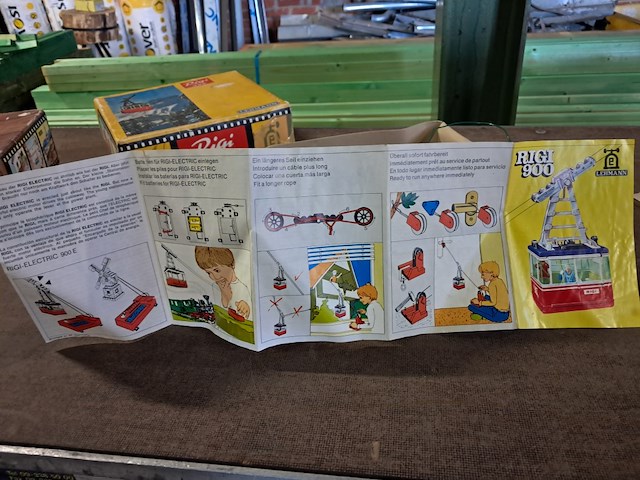 Kabellift vintage speelgoed - afbeelding 6 van  7