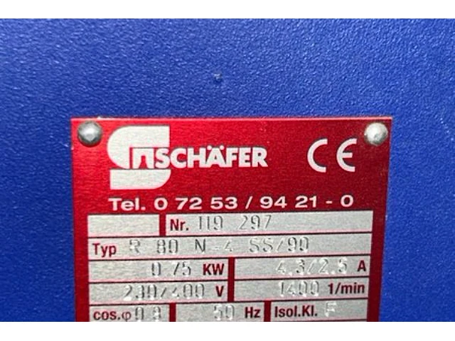 Kabelstripmachine schafer - afbeelding 5 van  6