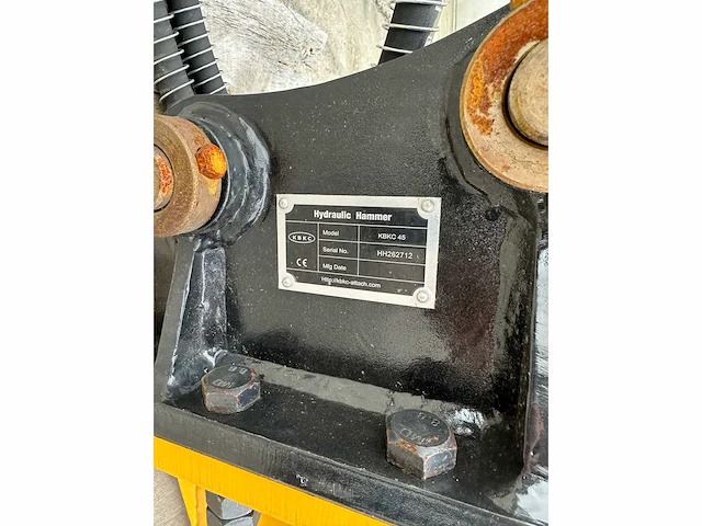 Kabonc - 2025 - kbkc45 - hydraulische hamer - kabonc - kbkc45 - afbeelding 2 van  10