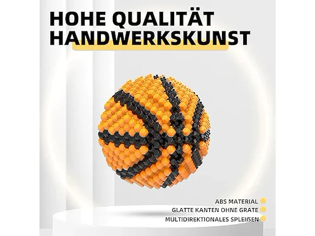 Kadele oranje basketbalblokset - afbeelding 2 van  5