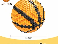 Kadele oranje basketbalblokset - afbeelding 5 van  5