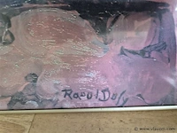 Kader 90x110cm, glas gebroken - afbeelding 2 van  3