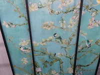 Kader blauw vogels - afbeelding 1 van  1