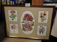 Kader met bloemen - afbeelding 1 van  1