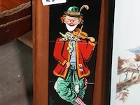 Kader met clown - afbeelding 1 van  1