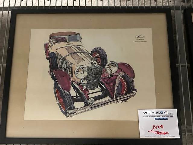 Kader met print - afbeelding 1 van  8