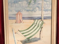 Kader strand h:57cmx48cm - afbeelding 1 van  2