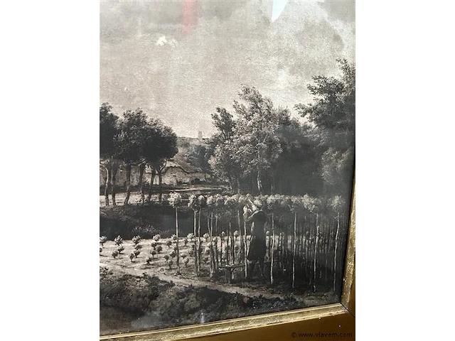 Kader velden antiek - afbeelding 3 van  4