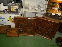 Kaders in gesneden hout - afbeelding 1 van  3