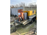Kaeser m42 schroefcompressor op aanhangwagen - inclusief sapi straalketel - afbeelding 3 van  10