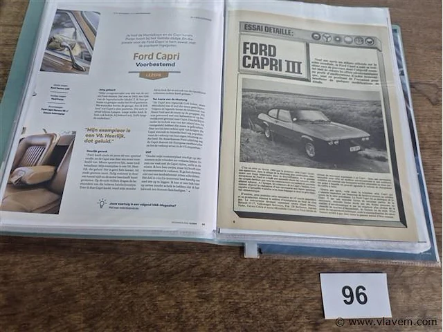Kaft gevuld met oude artikels - afbeelding 3 van  6
