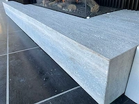 Kal-fire gi110/55cr gaskachel met siersteen en design achterwand en zijkant die doorloopt - afbeelding 6 van  9