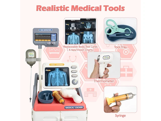 Kaladuck speelgoed doktersset - afbeelding 4 van  5