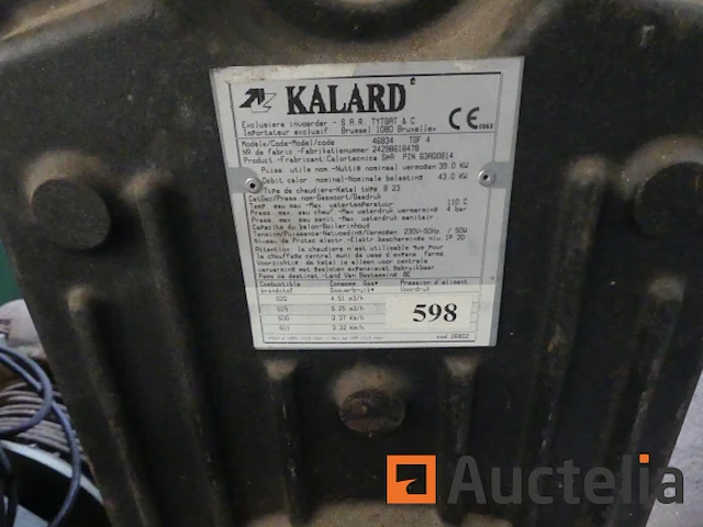 Kalard tgf4 gietijzeren verwarmingsketel - afbeelding 2 van  11