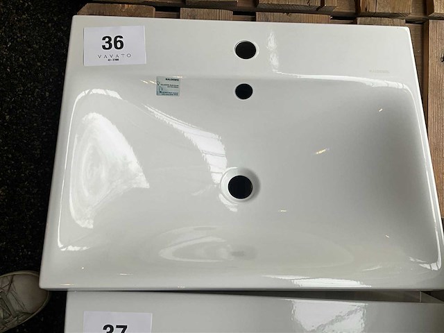 Kaldewei silenio inbouw wastafel - afbeelding 1 van  2