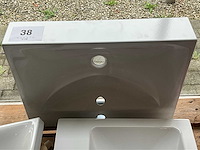 Kaldewei silenio inbouw wastafel - afbeelding 1 van  2