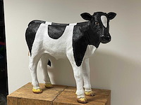 Kalf staand h70cm x l88cm zwart/wit - afbeelding 1 van  2