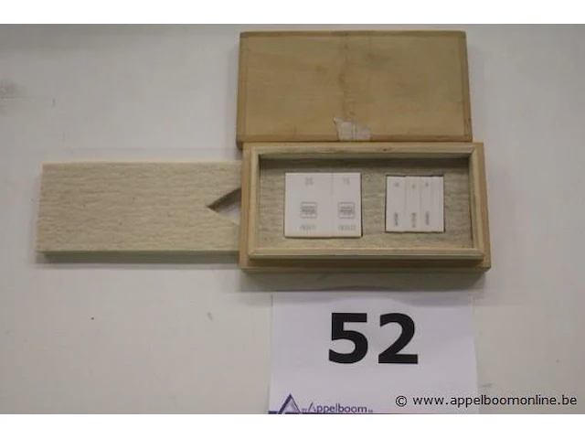 Kalibreersteentjes tesa - afbeelding 1 van  2