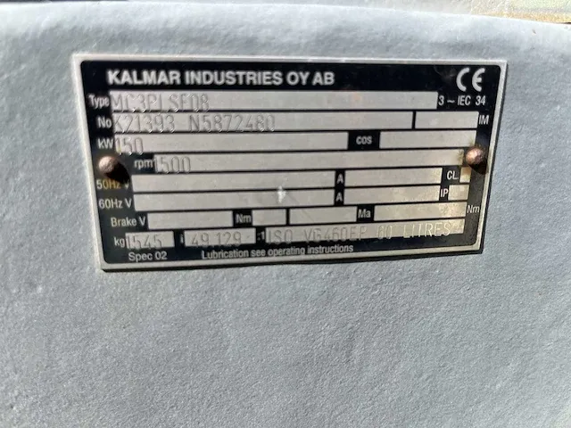 Kalmar - hybrid esc350w - straddle carrier - 2014 - afbeelding 14 van  42