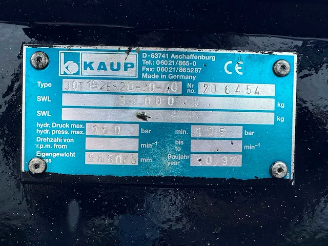 Kalmar - klmv 42-1200 - forklift + containerlift - 1985 - afbeelding 14 van  26