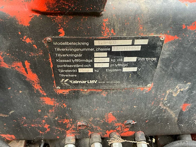 Kalmar vorkheftruck 5000kg - afbeelding 23 van  23