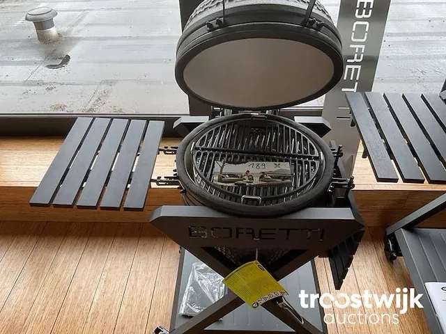 Kamado bbq boretti ceramica medium - afbeelding 1 van  2