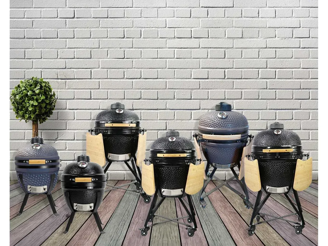 Kamado bbq, terrashaarden & pelletkachels wegens stockopruiming
