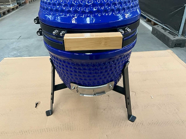 Kamado grill ( 13 inch ) - blauw - afbeelding 3 van  5