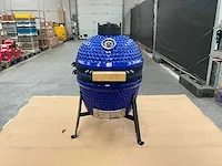 Kamado grill ( 13 inch ) - blauw - afbeelding 1 van  5