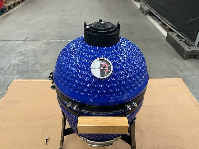 Kamado grill ( 13 inch ) - blauw - afbeelding 2 van  5