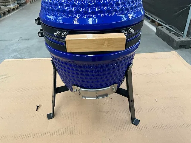 Kamado grill ( 13 inch ) - blauw - afbeelding 3 van  5