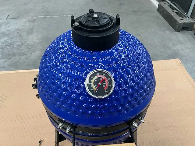 Kamado grill ( 13 inch ) - blauw - afbeelding 5 van  5