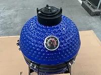 Kamado grill ( 13 inch ) - blauw - afbeelding 5 van  5