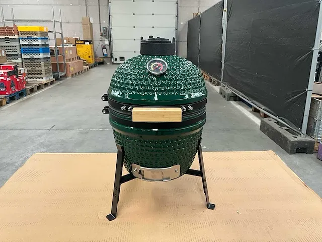 Kamado grill ( 13 inch ) - groen - afbeelding 1 van  5