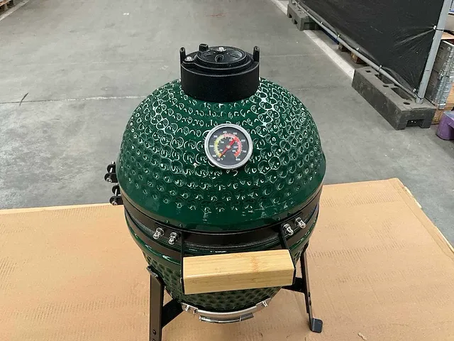 Kamado grill ( 13 inch ) - groen - afbeelding 2 van  5