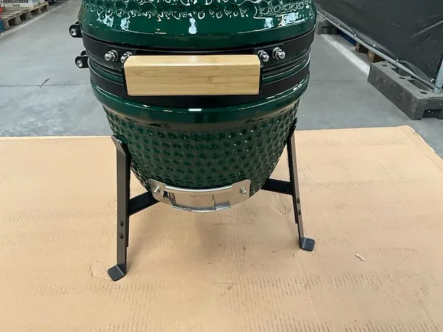 Kamado grill ( 13 inch ) - groen - afbeelding 3 van  5