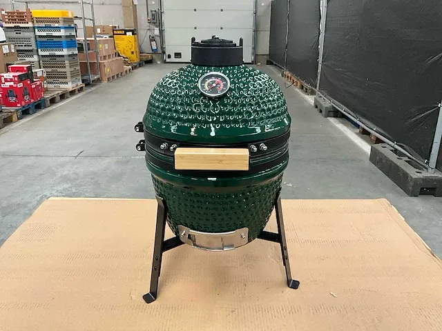 Kamado grill ( 13 inch ) - groen - afbeelding 1 van  5