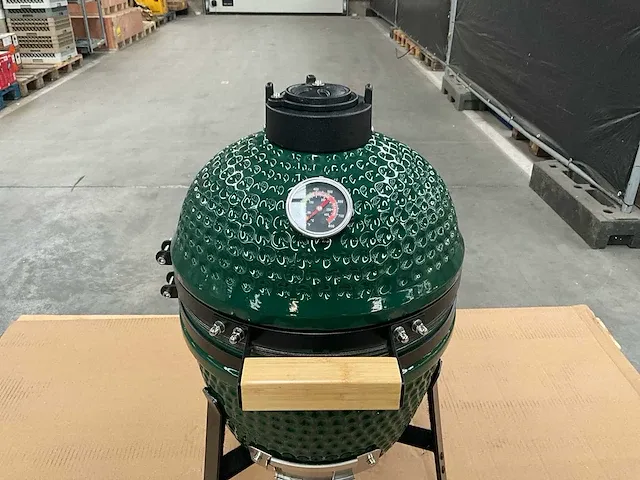 Kamado grill ( 13 inch ) - groen - afbeelding 2 van  5